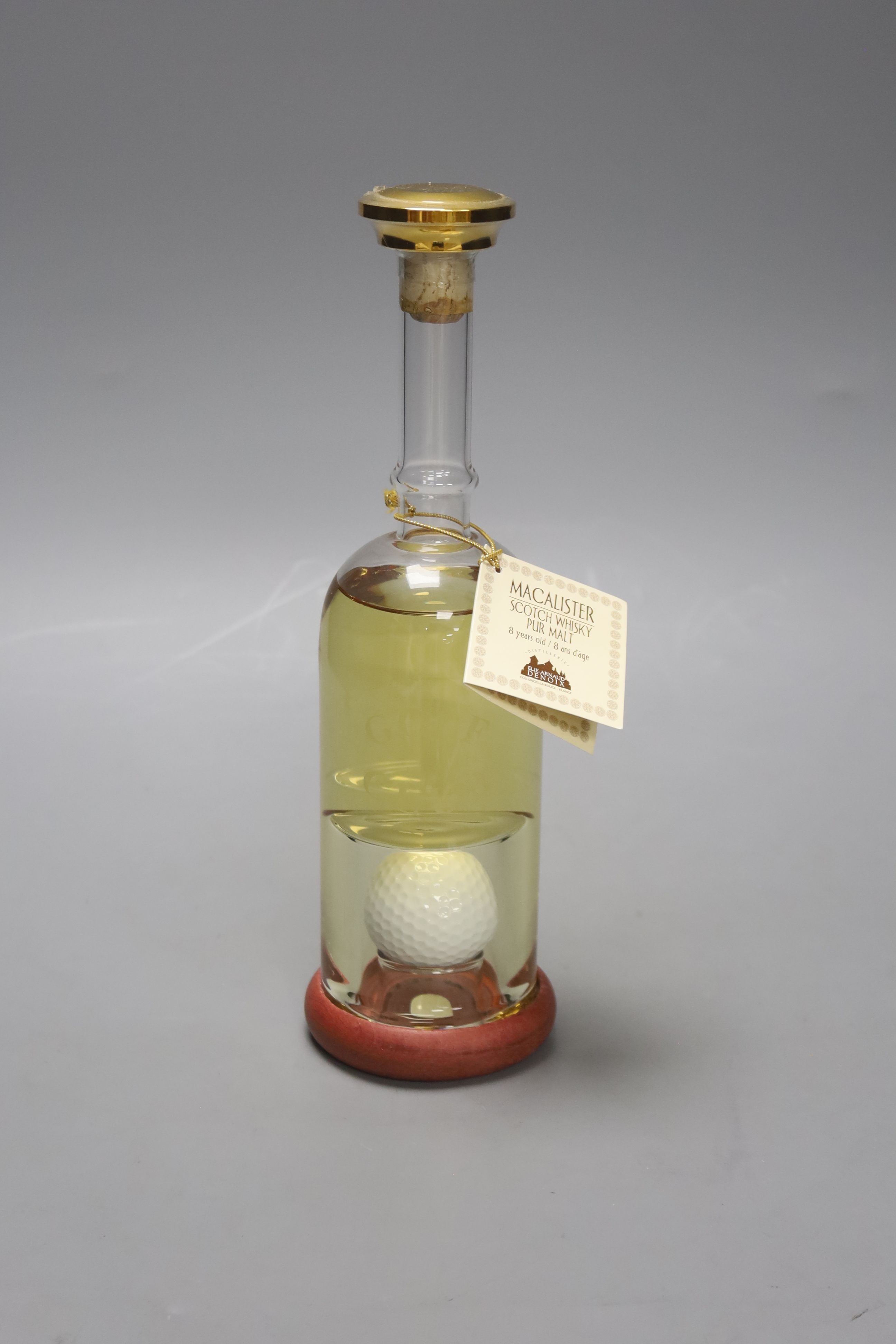 A Macalister Scotch Whisky Pure Malt, 'Golf Club', Aged 8 Years